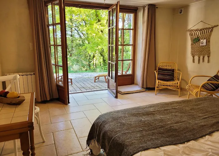 Chez Berger, 2 Persoons Gastenkamer, 1 Hond Toegestaan In Overleg 3* Flaugnac